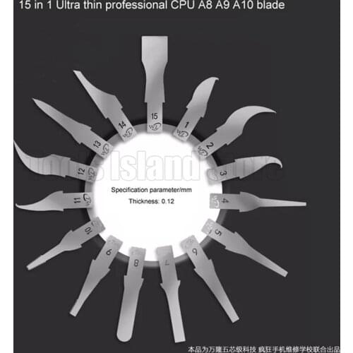 BGA Chip IC Knife Blade Remover Hand Tools for Repair Removing iPhone Motherboard Mainboard NAND CPU