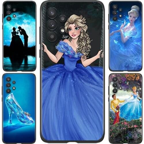 Princess Cinderella For Samsung A91 A72 A71 A52 A51 A42 A41 A32 A31 A22 A21S A12 A11 A03 A02S A01 5G Phone Case