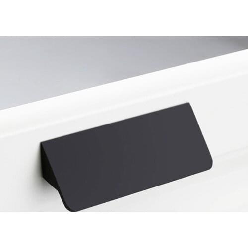 JD Modern Simple Drawer Kitchen Wardrobe Door Handle Aluminum Alloy Cabinet Handles Nordic Hardware