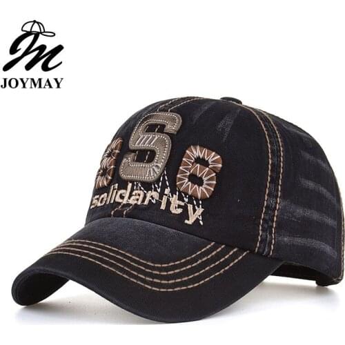 Joymay 2018 NEW ARRIVAL Spring season leisure style 8S6 embroidery cotton Snapback Unisex sport outdoor Baseball cap B505