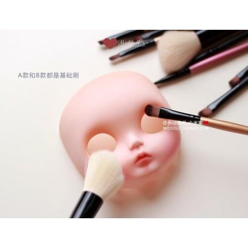 Bjd cosmetic doll brush change Makeup DIY Tools for 1/6 blyth change tools for blyth change makeup brush sd doll accessories