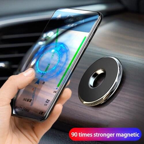 Magnetic Car Phone Holder Magnet Mount Mobile Cell Phone Stand Car Bracket Telefon GPS Support For IPhone Xiaomi Huawei Samsung