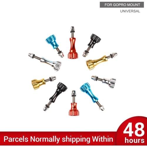 Aluminum Alloy Nut Thumb Screw Mount Monopod Tripod for GoPro Hero 9 8 7 6 5 4 Yi 4K Sjcam Eken Go Pro Action Camera Accessories