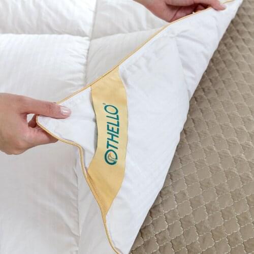 OTHELLO PIUMA 90 QUILT PURE 90% DOWN WITH COTTON FABRIC. LUXURY, NATURAL, VERY SOFT ,MADE IN TURKEY