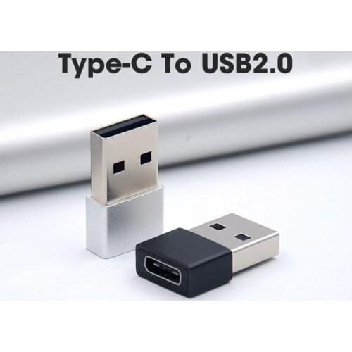 Type-C to USB Adapter Aluminum Alloy Converters For Charging Data Synchronization For Phone PC Computer USB C Adapter