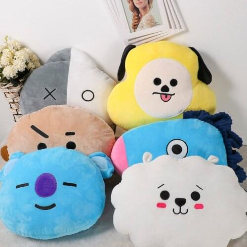 Cute Animal Stuffed Toys Plush Pillow Heart Dog Koala Horse Sheep Rabbit Peluche Doll Fans Christmas Gifts