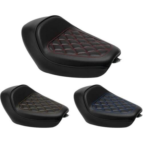 Motorcycle Rider Driver Pillion Solo Seat Cushion For Harley Sportster 883 XL1200 2010-2020 18
