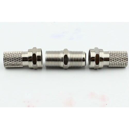 Spin high-quality goods line cable connector/TV connector/extend joint F head bolt docking