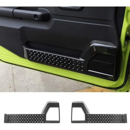 Interior Mouldings ABS Inner Door Decorative Panel Cover for Suzuki Jimny 2019-2020 Car Accesories Interior