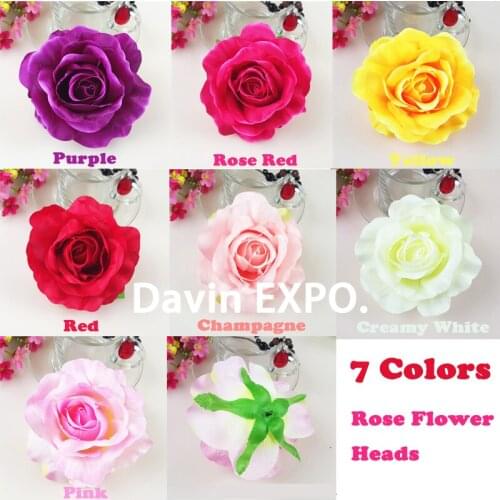 10pcs 12cm Big Artificial Rose Flowers DIY Decorative Flowers Wedding Dance Costume Backdrop Wall Decoration Hat Home Decor