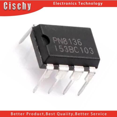 10pcs/lot PN8136 8136 DIP-7 In Stock