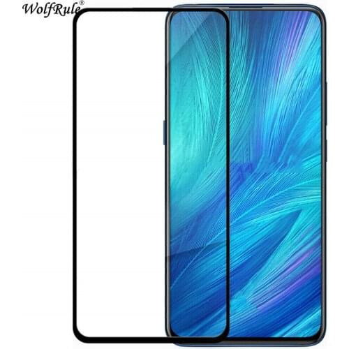 2PCS Tempered Glass For Oppo Reno 2 Glass Full Cover Glue Screen Protector For Oppo Reno 2 Phone Glass For Oppo Reno2 Color Film