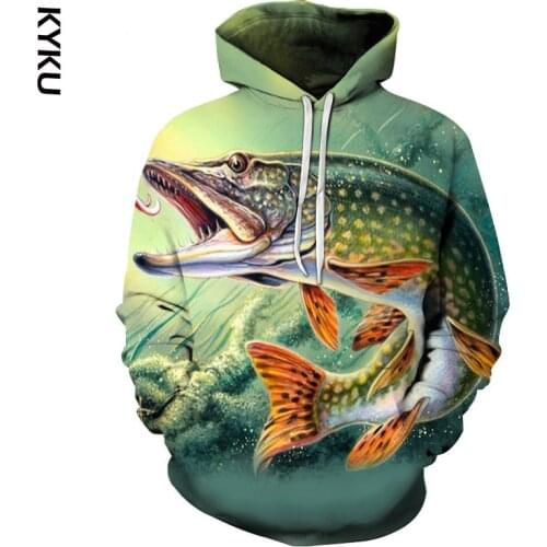 3D Tropical Fish Funny Hoodies For Fishinger Fisherman Men Women Long Sleeve Hoody Sweatshirts Hooded Streetwear Hip Hop Jackets