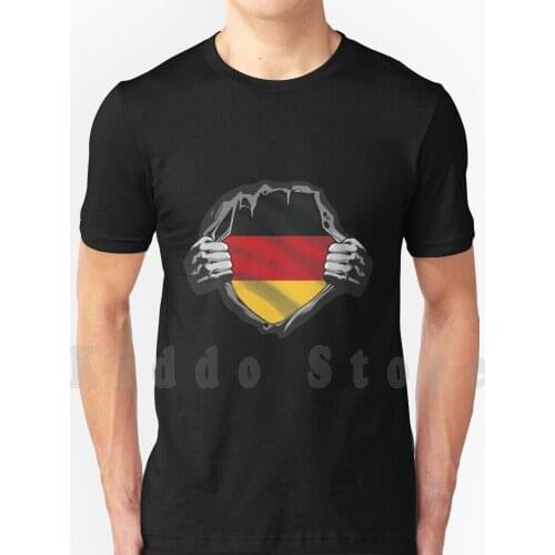 Great Germany T Shirt Print For Men Cotton New Cool Tee Germany German Europe Flag Oktoberfest Berlin Black Eu Euro Red Bavaria