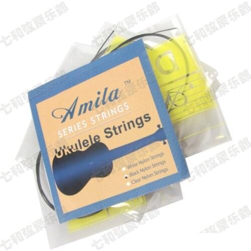 2 Sets Black Ukulele String Nylon Ukulele String set, 21 23 26 inches Ukulele strings