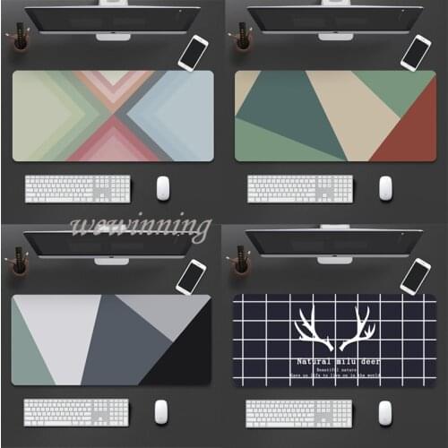 Laptop Mouse Mat Gaming Mouse Pad Large 80x30cm Cute Kawaii Deskpad Computer Gamer Keyboard Pad XL for Office Notebook Desk Mats