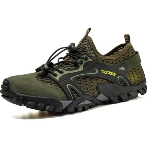 Big Size New Summer Outdoor Hiking Shoes New Breathable Camping Trekking for Shoes Men Women Upstream Beach Sandals Sneakers
