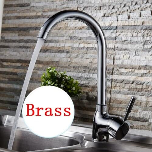 Rotated single hole water basin faucet mixer, Copper kitchen sink dish basin faucet chrome, Bathroom basin faucet hot and cold