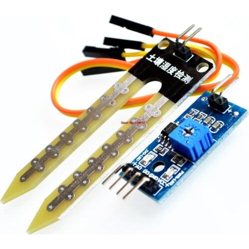 【SIMPLE ROBOT】10pcs/lot soil the hygrometer detection module soil moisture sensor Robot smart car For UNO R3 .Mega 2560 .Mega 12