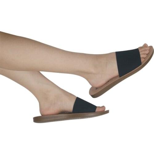 Pu Flat Slippers Summer Outdoor Shoes For Women