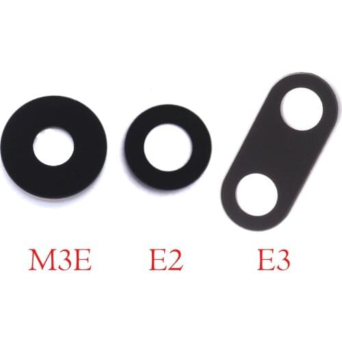 2pcs rear back camera glass lens for MEIZU M3E E2 E3 with sticker glue