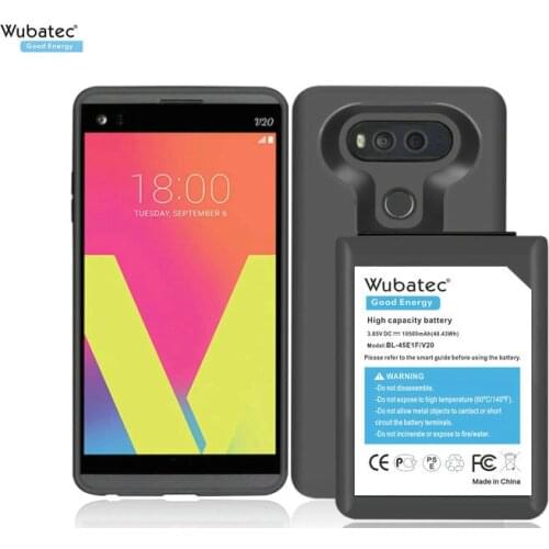 Wubatec 1x 10500mAh BL-44E1F Extended Battery Protective Case For LG V20 Stylo 3 H990 F800 VS995 US996 LS995 LS997 H910 H918
