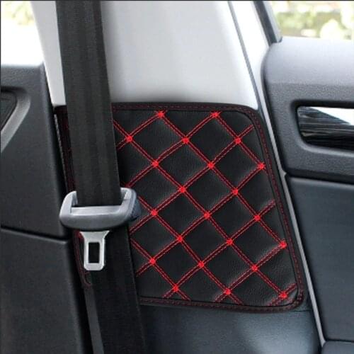 Car Seat Safety Belt Protective Pad For Skoda Kodiaq 2016 2017 2018 2019 2020 Crash Mat Cover Car Styling Interior Accessories