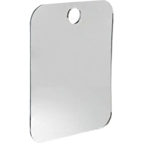 Mirror Anti Fog Shower Unbreakable Portable Traveling Mirror Bathroom Fogless Free Washroom For Man Shaving Mirror #W5