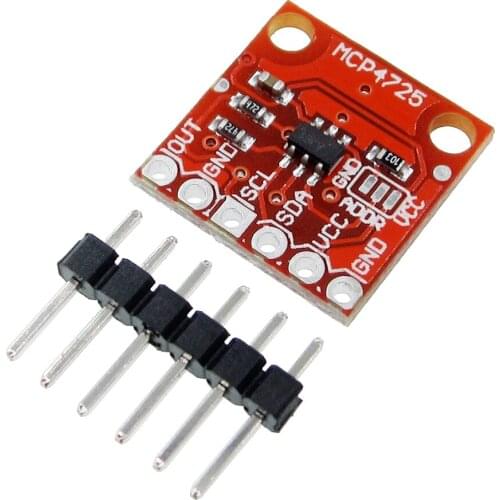 10pcs MCP4725 I2C DAC Breakout module development board