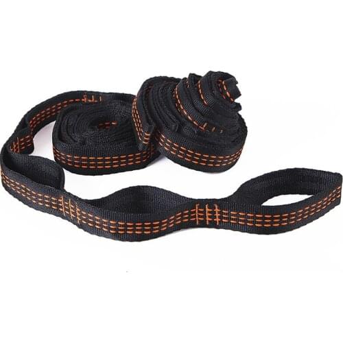 2 Pcs Hammock Adjustable Belt Hanging Tree Circulation Belt Rope for Camping Travel Home Outdoor Hammock