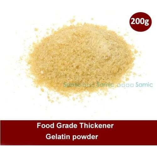 200g Food Grade Thickener Gelatin Powder Edible Gelatine Powder For Gummy Candy,Marshmallow