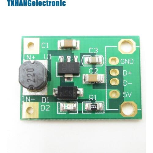 5PCS DC-DC Boost Converter Step Up Module 1-5V to 5V 500mA Power Module voltage converter