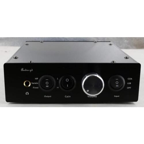 Audio GD R2R 11 Decoder Single Ended Discrete Ladder Decoder Headphone amp / DAC (DSD native / DXD / PCM) Amanero Combo 384 USB