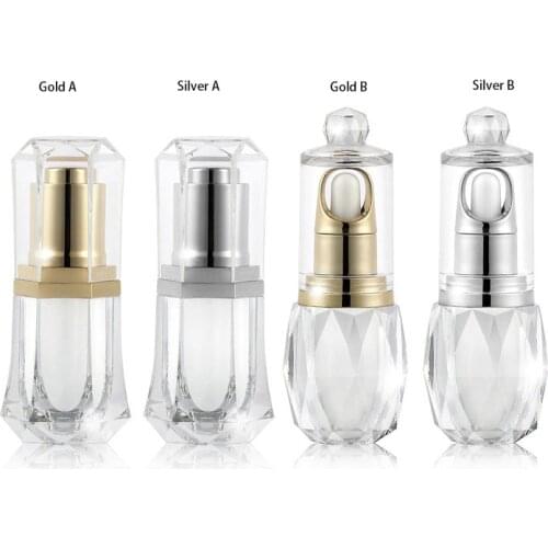 5/10/30pcs 10ml Dropper Bottles for Essential Oils Acrylic Empty Cosmetic Bottle Leak Proof Travel Bottles for Liquids