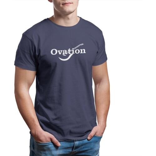 Ovation T-Shirt Funny Couples Matching Oversized Cosplay Round Collar Mens Clothes 13313