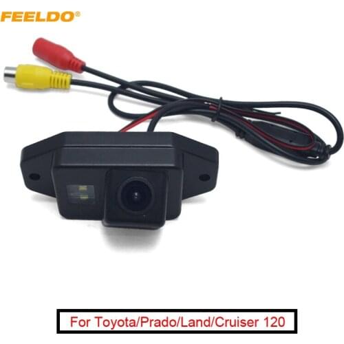 FEELDO 1Set Car Rearview Camera Backup Camera For Toyota/Prado/Land/Cruiser 120 Reverse Parking Camera #AM1651