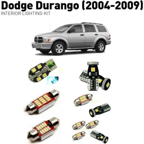 Led interior lights For Dodge durango 2004-2009 23pc Led Lights For Cars lighting kit automotive bulbs Canbus
