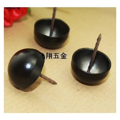 Hardware Antique iron black nail Decorative Upholstery Nail Jewelry Gift Box Sofa Decorative Tacks Doornail 30MM*40MM