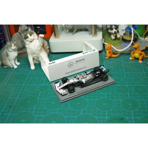 SPARK model 1/43 BENZ AMG PETRONAS MOTORSPORT NO:44 GEMAN GP 2019 F1 W10 EQ POWER Collect die cast alloy racing models