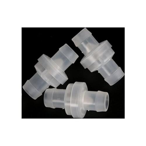 3,4,5,6,8,10,12mm Plastic One-Way Non-Return Pagoda Inline Fluids Check Valve for Fuel Gas Liquid Ozone-Resistant Water Stop