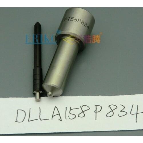 P834 common rail diesel injector nozzle DLLA 158P834 , Liseron ERIKC fuel injector filter 093400-8340 834