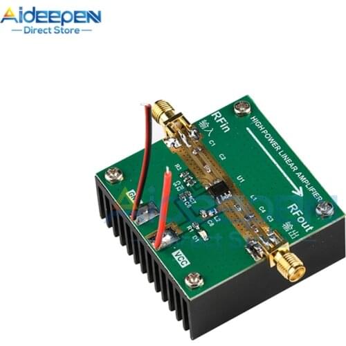 RF2126 400MHZ-2700MHZ Broadband RF Power Amplifier 2.4GHZ 1W For Bluetooth Ham Radio Amplifier With Heat Sink