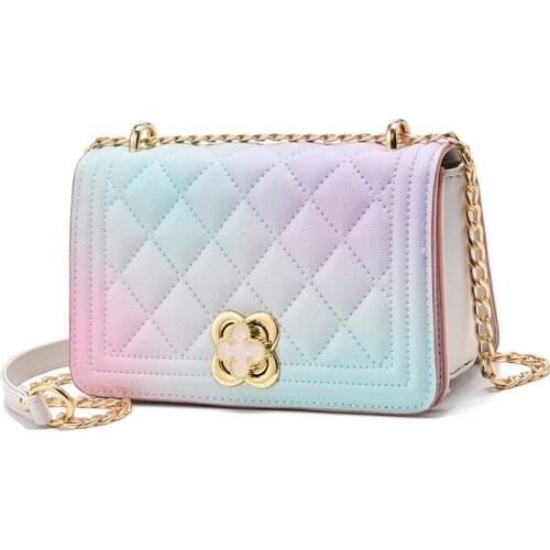 Luxury Designer Handbags for Women 2021 New Fashion One-shoulder diagonal small bag Korean fashion female bag small square bag