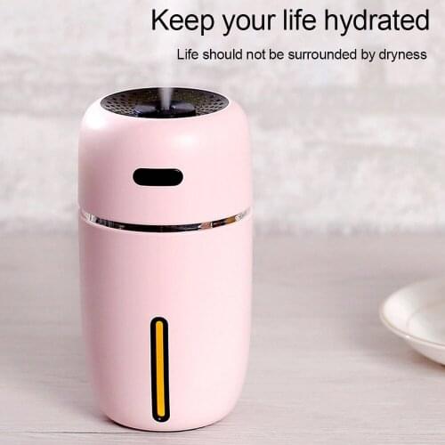 USB Mini Car Home Humidifier Air Purifier Freshener Aroma Essential Oil Diffuser