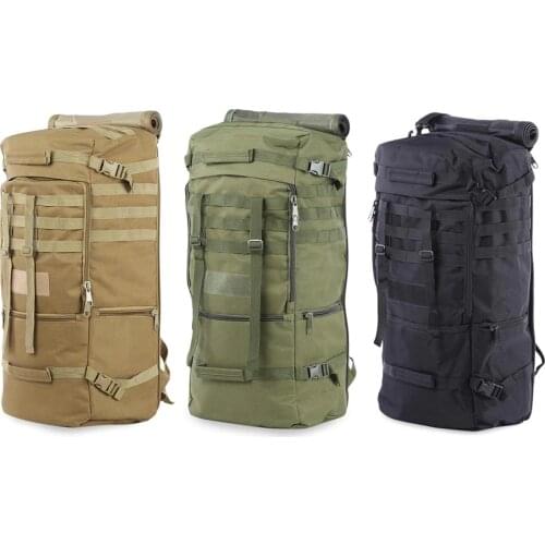 High Quality Military Molle Bag Camping Tactical Backpack Men Large Backpacks Hiking Travel Outdoor Sport Bags Rucksack