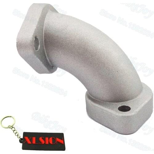 YX-06 Intake Manifold Pipe 27mm Angled 0 for 125cc 140cc 150cc 160cc Pit Dirt Motor Cross Bike