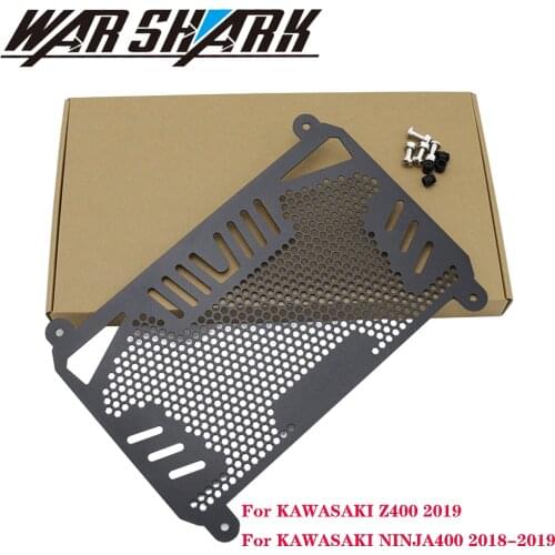 For Kawasaki NINJA 400 NINJA400 2017-2018 Z400 Motorcycle Radiator Protective Grill Guards Cooler Grille Cover Protecter