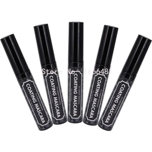 5pcs/lot Sky Clear Black Mascara Coating for Eyelash Extension After Care Makeup Tools Free Shipping