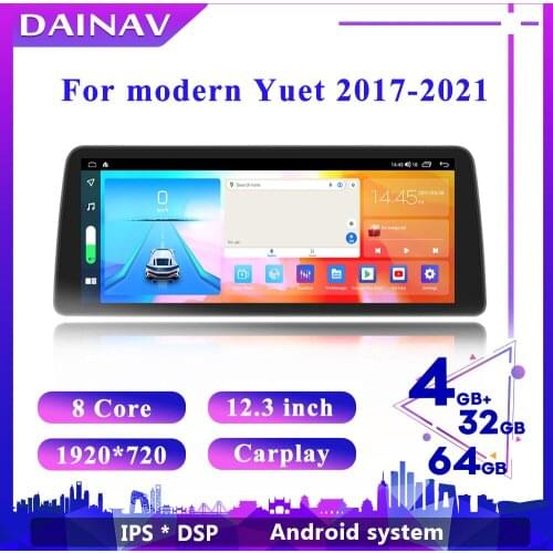For modern Yuet 2017-2021 Android car radio is suitable GPS navigation multimedia video player 2 din DVD player