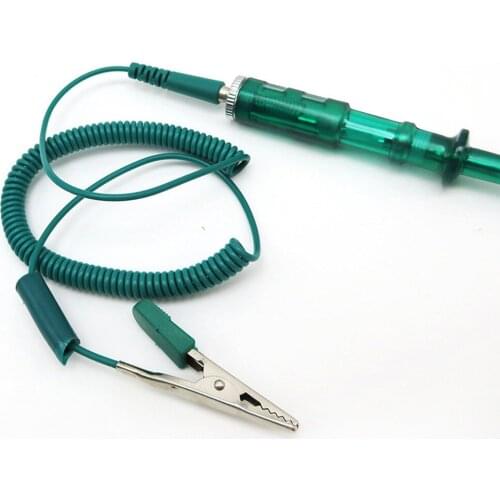 Alligator Clip Auto Circuit Tester Automotive Electrical Test Pen Light Probe